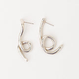 Carolina-de-Barros-Alga-18ct-Gold-Plated-Sterling-Silver-Twist-Drop-Stud-Statement-Earrings