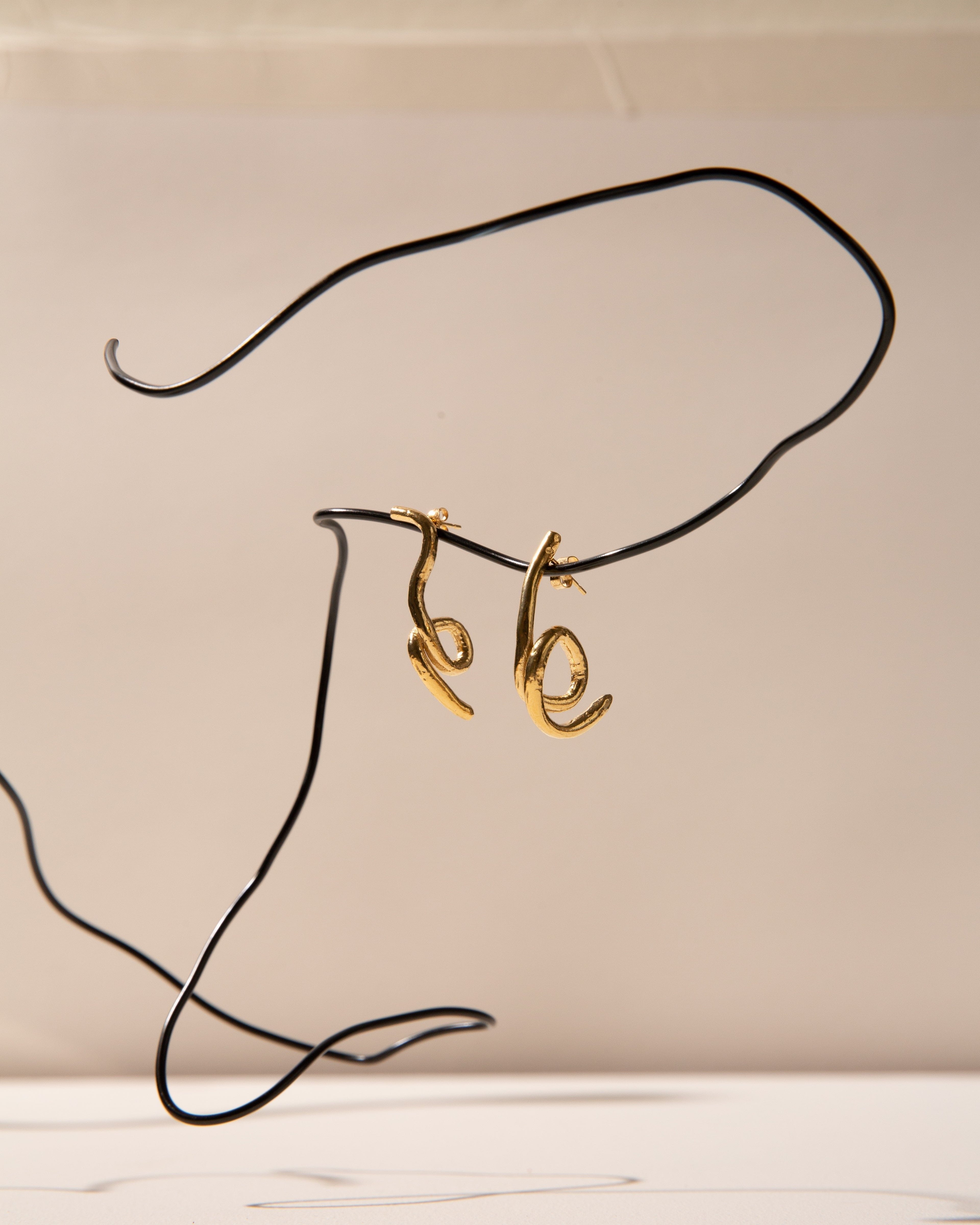 Carolina-de-Barros-Alga-18ct-Gold-Plated-Sterling-Silver-Twist-Drop-Stud-Statement-Earrings