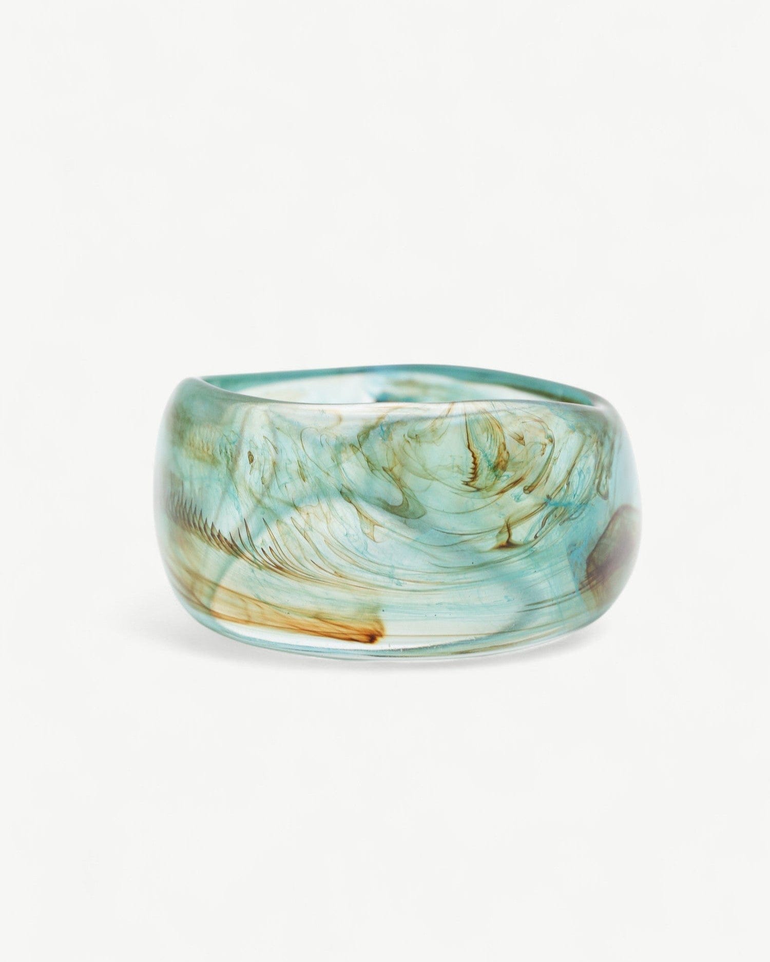 Amber Drift Bangle - Golden