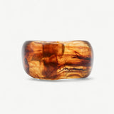 Amber Drift Bangle - Golden