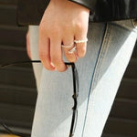 Feggeri-Aphrodite-freshwater-Pearl-beaded-Ring-white-bead