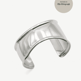 Arc Cuff Bangle - Golden
