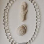 Kan-Studio-Aria-Necklace-Blue-Lace-Agate-stunning-chunky-transparent-clear-glass-beaded-beadnecklace-pale-sky-blue-lace-agate-stone-pendant-Statement-soft-colour-tones-day-evening-cool-london-handmade