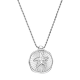 Feggeri-Starfish-Textured-Circle-Star-Chunky-Pendant-Astra-Necklace-Sterling-Silver-Chain
