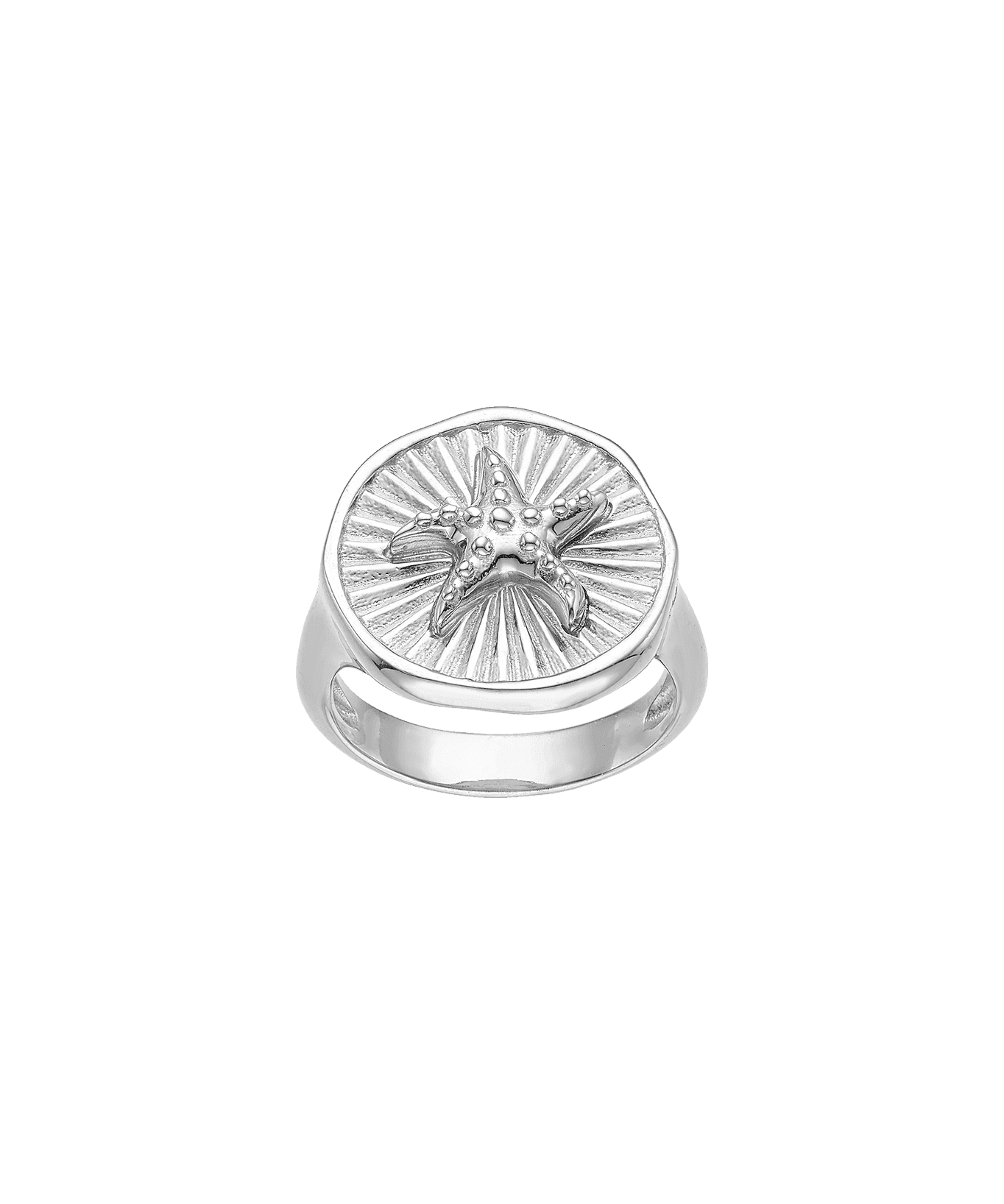 Feggeri-Astra-Signet-Starfish-Star-Circle-Chunky-Pinky-Ring-Sterling-Silver-Emblem