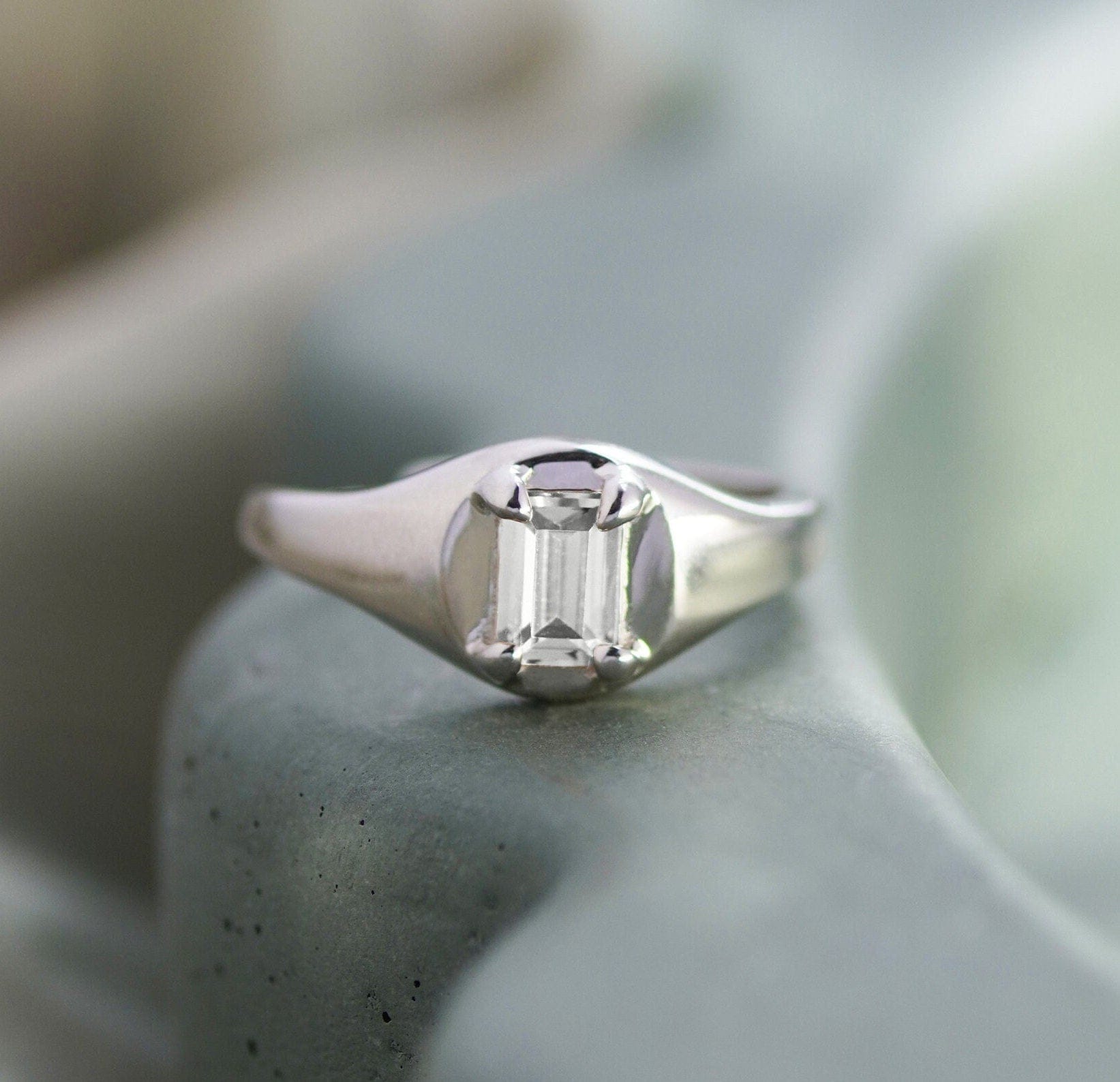 Junk-Jewels-Aubrey-Gold-Vermeil-Sterling-Silver-Cubic-Zirconia-Diamond-Stacking-Solitaire-Signet-Chunky-Ring-Gold-Silver