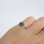 Blume-Jewellery-Blume-Mini-Sterling-Silver-Circular-Round-Pinky-Signet-Ring-Timeless-Classic-Everyday-Jewellery
