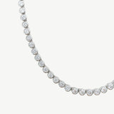 Miss-Cecilia-London-Bubble-Tennis-Necklace-Cubic-Zirconia-Clear-Diamond-Stone-Chunky-Cool-Evening-Party-Season-Jewellery-Gold-Silver-Accessories-Statement-Stone