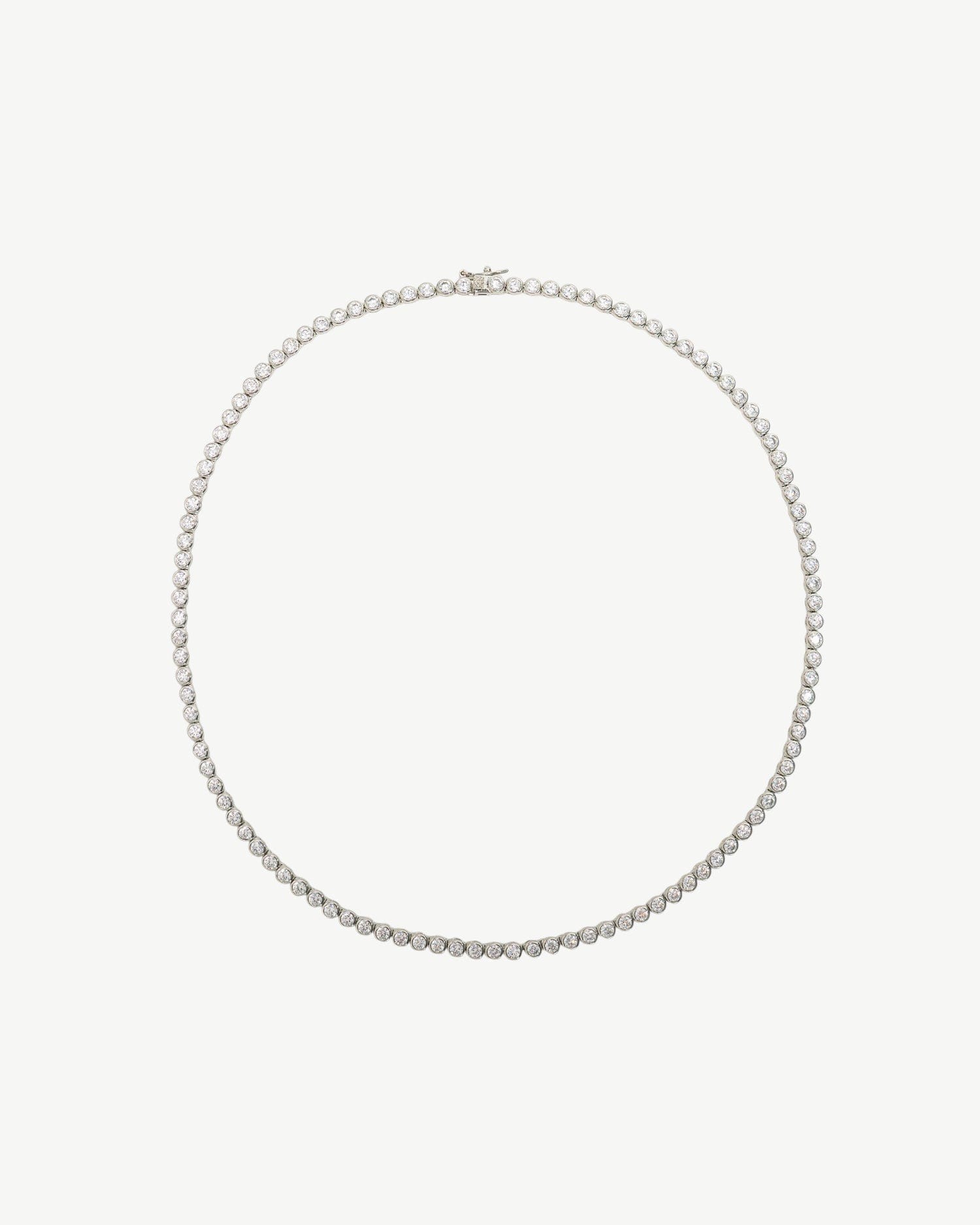 Miss-Cecilia-London-Bubble-Tennis-Necklace-Cubic-Zirconia-Clear-Diamond-Stone-Chunky-Cool-Evening-Party-Season-Jewellery-Gold-Silver-Accessories-Statement-Stone