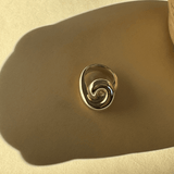 Ruddock-Celia-Swirl-Ring-Bold-Statement-Oversized-Chunky-Statement-Swirl-Spiral-Ring-Gold-Plated-18ct-Silver-Boho-Fluid-Ring-Stack-Cool-Curated-Jewellery-Contemporary-DemiFine-Golden