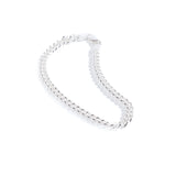 Uniform-chunky-curb-chain-sterling-silver-bracelet-unisex-everyday