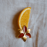 Squeeze-London-Cocktail-Twins-Oversized-Statement-Flower-Earrings-Red-Ruby-Gold-vermeil