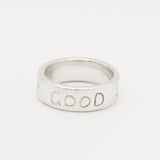 very-good-luck-ring-Keyes-engraved-band-chunky-wide-cigar-ring-lucky-charm-sterling-silver-handmade-london-cool-stacking-band-ring--GOLDEN-ShopGolden.co-Demifine-Jewellery-Destination-Contemporary-Curated-UK-Brands