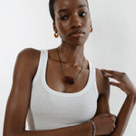 Miss-Cecilia-London-Crescent-Amber-Resin-Hoop-Chunky-Earrings-Stone-Cool-Brown-Marble-Summer-Style-Timeless-Jewellery-DemiFine-Contemporary