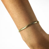 Uniform-Jewellery-Crux-Gold-Vermeil-Snake-Chain-chunky-Minimal-Sleek-Bracelet