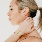 Uniform-Jewellery-Crux-Gold-Vermeil-Sleek-Chunky-Statement-Oversized-Wrist-Cuff-Bracelet-Bangle