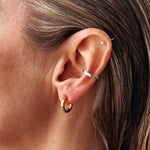 Crux Mini Gold Hoops - Golden
