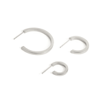 Uniform-Jewellery-Crux-Sterling-Silver-Midi-Medium-Hoops-Hoop-Earrings-Chunky-Square