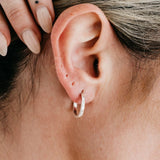Uniform-Jewellery-Crux-Sterling-Silver-Midi-Medium-Hoops-Hoop-Earrings-Chunky-Square