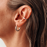 Uniform-Jewellery-Crux-Sterling-Silver-Midi-Medium-Hoops-Hoop-Earrings-Chunky-Square