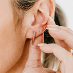 Uniform-Jewellery-Crux-Sterling-Silver-Mini-Bar-Rectangle-Drop-Stud-Earrings