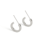 Crux sterling silver mini hoops - Golden