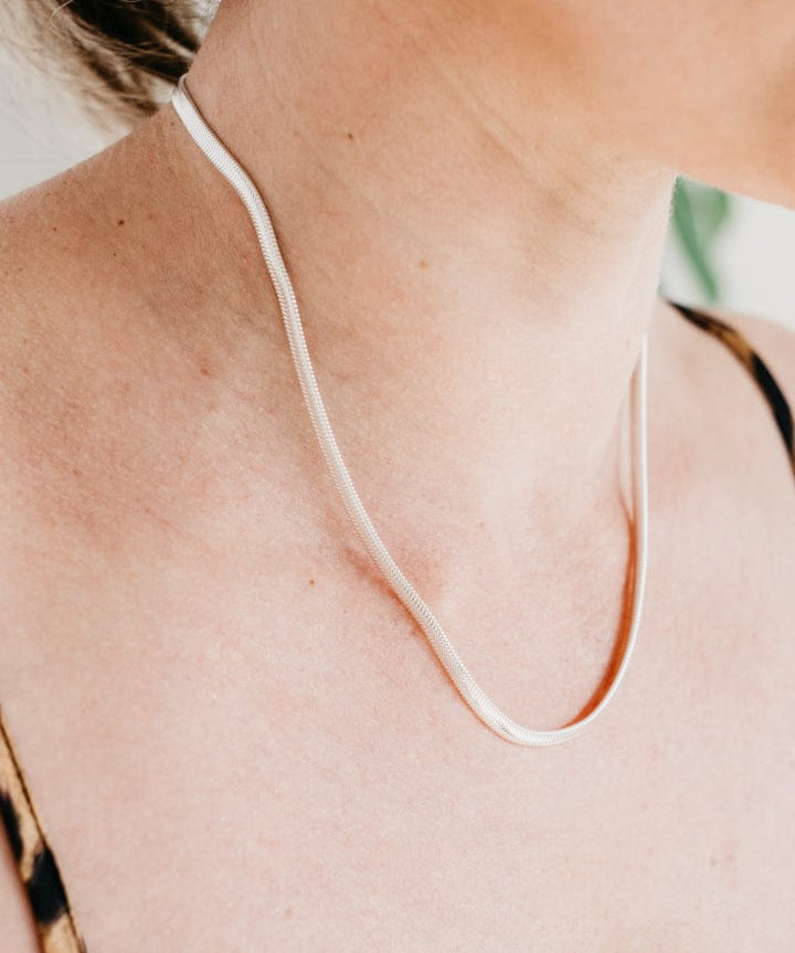 Uniform-Jewellery-Crux-Sterling-Silver-Chunky-Snake-Chain-Necklace-Statement-Minimal-Jewellery