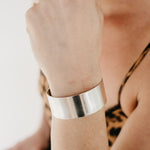 Uniform-Jewellery-Crux-Sterling-Silver-Statement-Oversized-Sleek-Wrist-Cuff-Bracelet-Bangle