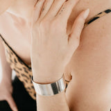 Uniform-Jewellery-Crux-Sterling-Silver-Statement-Oversized-Sleek-Wrist-Cuff-Bracelet-Bangle
