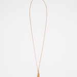 Carolina-de-Barros-Cumaru-Oversized-TearDrop--Drop-Pendant-Necklace-Gold-Plated-18ct-Sterling-Silver