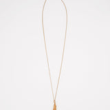 Carolina-de-Barros-Cumaru-Oversized-TearDrop--Drop-Pendant-Necklace-Gold-Plated-18ct-Sterling-Silver