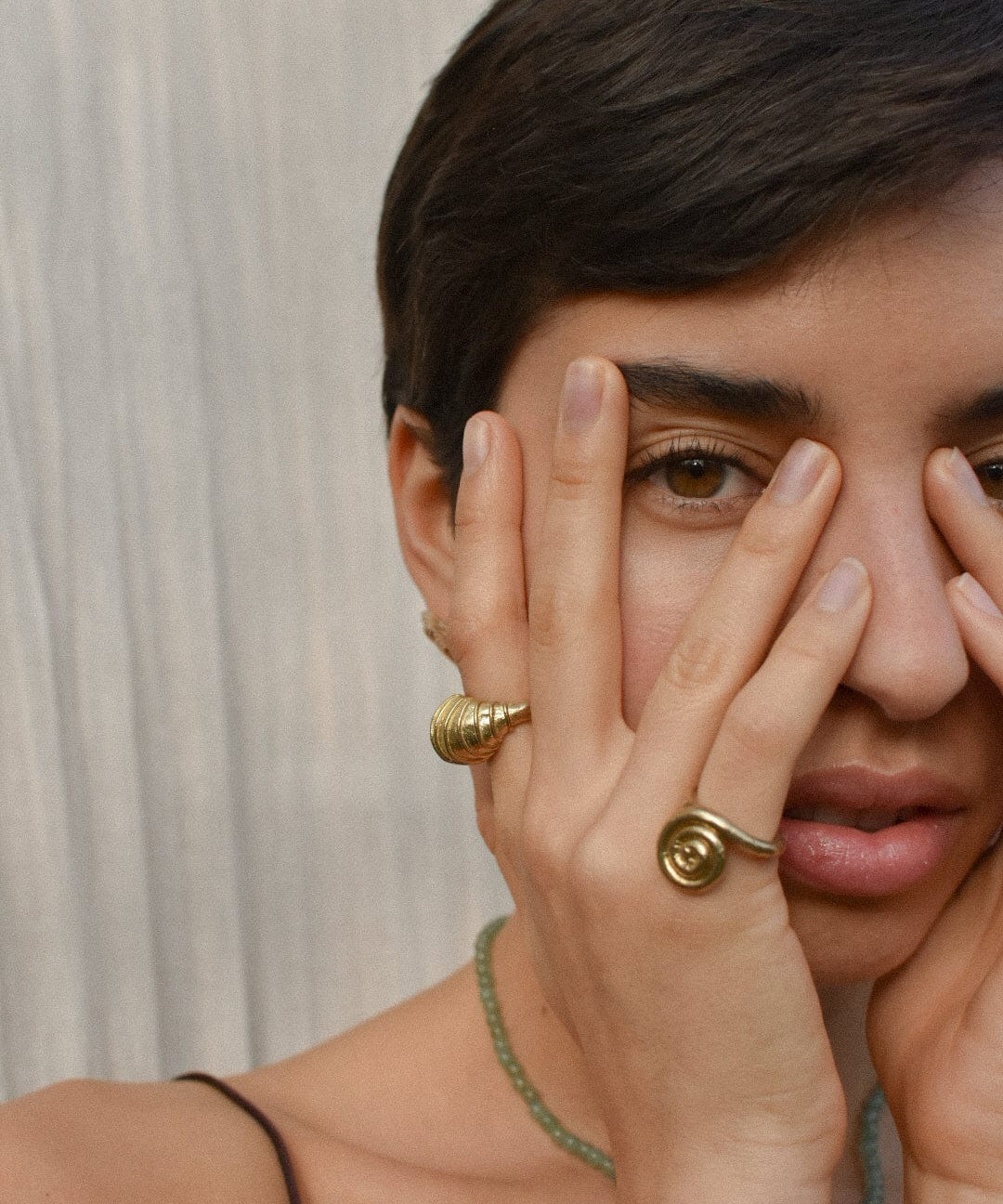 Kan-Studio-Dawama-Statement-Spiral-Swirl-Chunky-Cool-Boho-Ring-Brass-Sterling-Silver-Gold-Plated-Handmade-Unique
