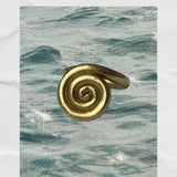 Kan-Studio-Dawama-Statement-Spiral-Swirl-Chunky-Cool-Boho-Ring-Brass-Sterling-Silver-Gold-Plated-Handmade-Unique