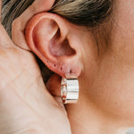Uniform-Jewellery-Dee-Sterling-Silver-Sleek-Oversized-Chunky-Minimal-Hoops-Hoop-Earrings