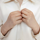 Carolina-De-Barros-Gold Plated-Sterling-Silver-Pearl-Oversized-Statement-Cocktail-Encontro-Ring
