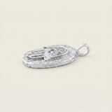 Eternal Vision in Your Palm Silver-keeper-of-the-charm-interchangeable-mix-match-necklace-pendant-hand-ancient-relic-kensho-heirlooms-cool-motif-winter-sun-jewellery-golden-sterling-silverCharmCharms-Kensho Heirlooms-GOLDEN-ShopGolden.co-Demifine-Jewellery-Destination-Contemporary-Curated-UK-Brands
