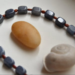 Kan-Studio-Red-Jasper-Blue-Aventurine-Chunky-Gemstone-BEaded-Necklace-Bead-Toggle-Clasp-Handmade-London-Cool-Summer-Jewellery-Balancing-Grounding-Balance-Stone-Natural-Beads-Statement-Fiona-Necklace