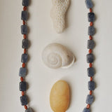 Kan-Studio-Red-Jasper-Blue-Aventurine-Chunky-Gemstone-BEaded-Necklace-Bead-Toggle-Clasp-Handmade-London-Cool-Summer-Jewellery-Balancing-Grounding-Balance-Stone-Natural-Beads-Statement-Fiona-Necklace