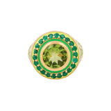 Firework Statement Ring - Green