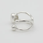 floater-ring-keyes-delicate-sculptural-design-bubble-sphere-open-wide-statement-chunky-shape-movement-understated-cool-sterling-silver-handmade-london-stacking-band--GOLDEN-ShopGolden.co-Demifine-Jewellery-Destination-Contemporary-Curated