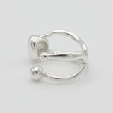floater-ring-keyes-delicate-sculptural-design-bubble-sphere-open-wide-statement-chunky-shape-movement-understated-cool-sterling-silver-handmade-london-stacking-band--GOLDEN-ShopGolden.co-Demifine-Jewellery-Destination-Contemporary-Curated