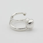 floater-ring-keyes-delicate-sculptural-design-bubble-sphere-open-wide-statement-chunky-shape-movement-understated-cool-sterling-silver-handmade-london-stacking-band--GOLDEN-ShopGolden.co-Demifine-Jewellery-Destination-Contemporary-Curated