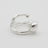 floater-ring-keyes-delicate-sculptural-design-bubble-sphere-open-wide-statement-chunky-shape-movement-understated-cool-sterling-silver-handmade-london-stacking-band--GOLDEN-ShopGolden.co-Demifine-Jewellery-Destination-Contemporary-Curated