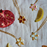 Squeeze-London-Chunky-Chain-Oversized-Statement-Flower-Pendant-Necklace-Sky-Blue-Enamel-Gold-Vermeil