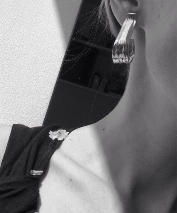Ruddock-Freya-Earrings-Sterling-Silver-Statement-Curved-Stud-Minimal-Contemporary-Jewellery