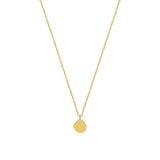 Freya Gold Pendant Necklace - Golden