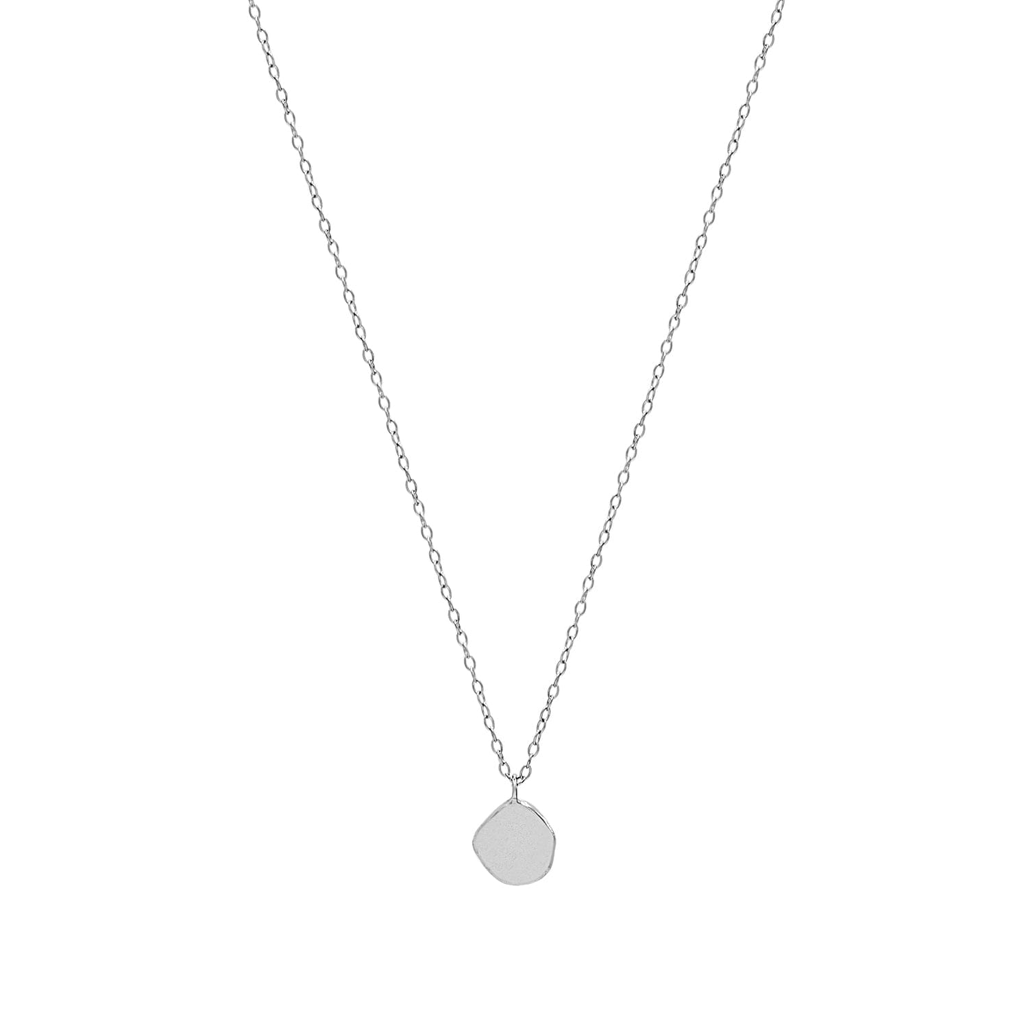 Freya Silver Pendant Necklace - Golden