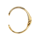 Ruddock-Gia-Cuff-Gold-Clean-Lines-Sleek-Minimial-Twisted-Tubular-Lunear-Fluid-Forms-Sculptural-Bangle-Bracelet-Cuff-Chunky-Cool-Jewellery-Gold-Plated