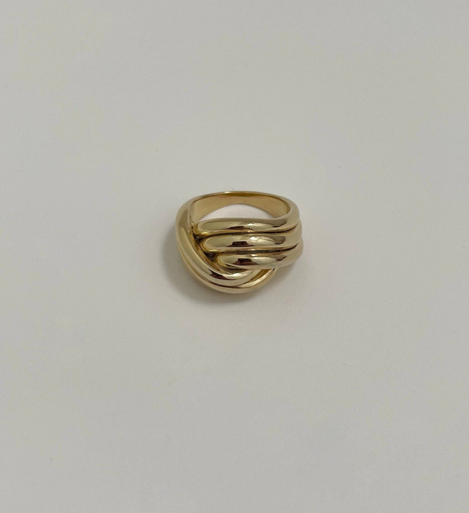 Ruddock-Gia-Ring-Twisted-Sculptural-Chunky-Ring-Sterling-silver-18ct-Gold-Plated