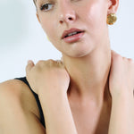Gilded Twist Earrings - Golden
